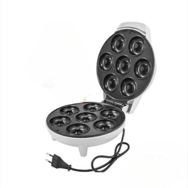 Imagem de Mini Maquina De Donuts Café Da Manhã Capacidade Para 7 Mini Rosquinha Elétrica 110V E 220V Portátil(3 Furos,220 V)