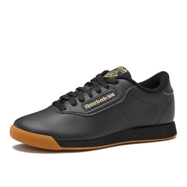 Imagem de Reebok Tênis feminino Princess, Preto/Goma, 6.5