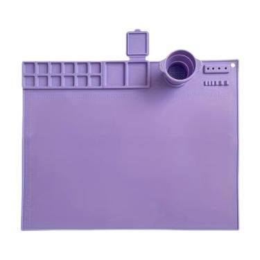 Imagem de Nishiyuenyi Silicone Pintura Mat Artista Mat Craft Mat Watable Desenho de tapete para arte feita à mão, Tolet