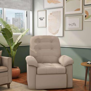 Imagem de Poltrona Retrátil e Reclinável Estoril Espresso