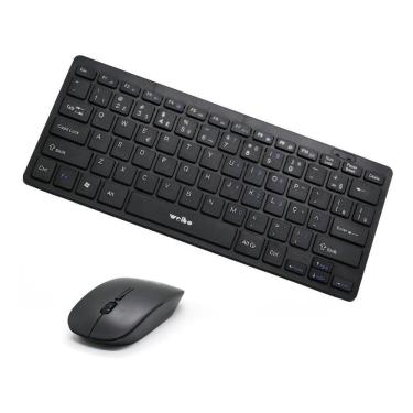 Imagem de Kit Teclado E Mouse 2.4Ghz Wireless 8068 Sem Fio