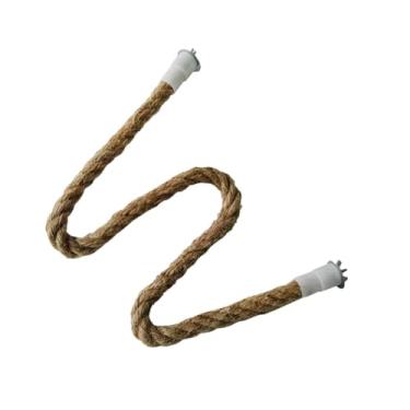 Imagem de WeiLaiKeQi Bird Pold Stand Papagand corda Pata Retornando em pé Morda de brinquedo Playground corda, 40cm