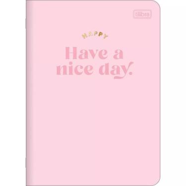 Imagem de Caderno Grampeado Flexível Happy 32 Folhas Tilibra Pautado