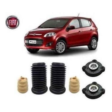 Imagem de 2 Kit Coxim Batente Amortecedor Dianteiro Fiat Palio 2012 2013 2014 2015