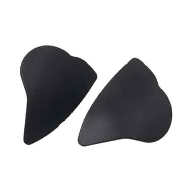 Imagem de QccHieUs 2x Mirror Block Off Placas substitui a liga de alumínio do espelho estável Hole decorativo de capa decorativa Acessórios de motocicletas para YZF-R6, Preto