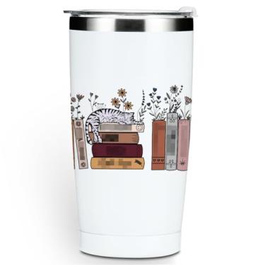 Imagem de Caneca de café inspirada, álbuns, álbuns, música, amor, presente para mulheres, meninas, amigas, formatura, aniversário, Natal, 590 ml, garrafa térmica para carro