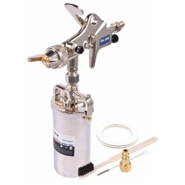 Imagem de Dynastus Pistola De Pulverização Detalhes Com Alimentação Por Sifão Para Retoque, Pulverizador Tinta Sucção Ar