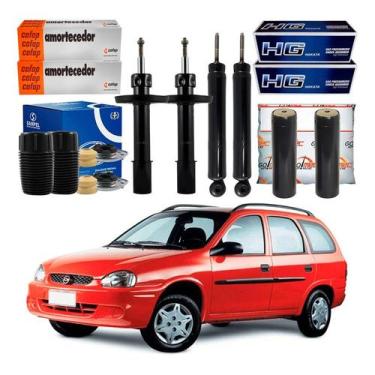 Imagem de Amortecedor Dianteiro Traseiro Corsa Wagon 1.6 1997 A 2002 - Nakata