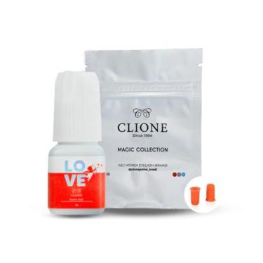 Imagem de Cola Adesivo Love Clione Prime 3g para Extensão de Cílios