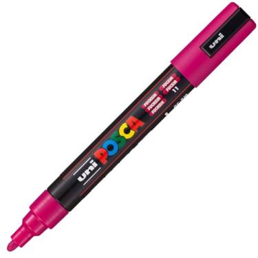 Imagem de PC-5M Caneta POSCA 2.5-6.8mm, Uni-Ball, Fuchsia, Caixa com 6 unidades