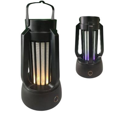 Imagem de Luminaria Repelente Eletrico Afasta Mosquito Pernilongo Inseto Mosca Luz Ultravioleta Armadilha USB Bateria Recarregavel Acampamento