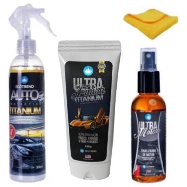 Imagem de 1 Auto Protection Titanium + 1 Ultra Finish + 1 Ultra Motors ecotrend