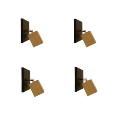 Imagem de Kit 4 Sopt Madeira Maciça Teto, Parede, e Cabeceira de Cama Leitura (A