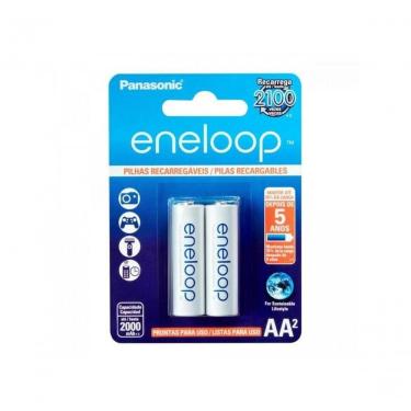 Imagem de Pilha Recarregável 1,2v Aa 2000mah Eneloop (c-2 Pilhas) Panasonic - Car - 2