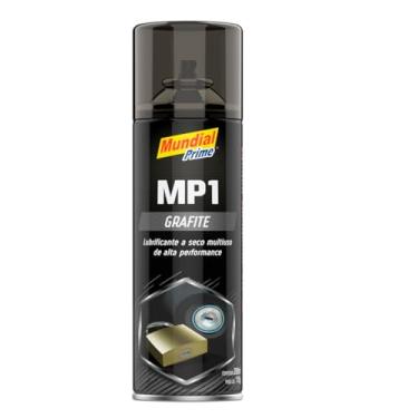Imagem de Spray Lubrificante Grafite em Pó MP1 200ml - Mundial Prime | Uso Automotivo e Industrial