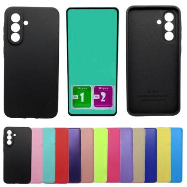 Imagem de Kit Capa Aveludada Para Galaxy A26 + Pelicula Ceramica - Mustangshop, 