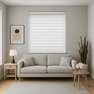 Imagem de Persiana Double Vision Sunny 140larg x 160alt (com bandô) - Top Flex, 