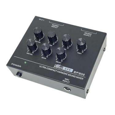 Imagem de Dynwave Mixer de áudio doméstico Mixer DJ Console de mixagem estéreo Console de mixagem de som para transmissão ao vivo