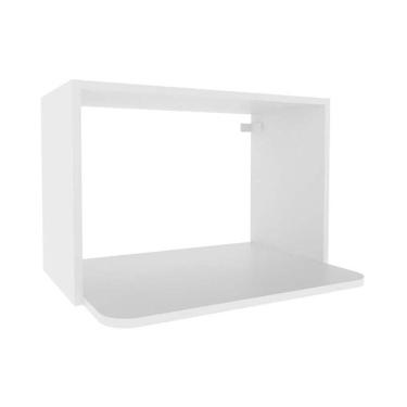 Imagem de Nicho p/ Cozinha CZ-3319 Suporte p/ Microondas Branco - Tecno Mobili