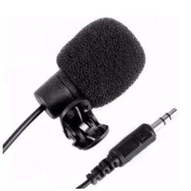 Imagem de Microfone Lapela Plug P2 Estereo Computador Câmera Youtuber - Alex Cba