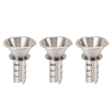 Imagem de Cffuvros Squeezer de Limão 3Pcs, Espremedor de Limão Manual de Aço Inoxidável, Design de Limão Em Espiral, Broca de Limão para As Mãos para Toranja Laranja