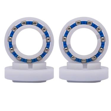 Imagem de XHSESA Peça de substituição de rolamentos de esferas de roda adequada para Polaris 180/280 peça de limpeza de piscina C-60 C60 (pacote com 4)