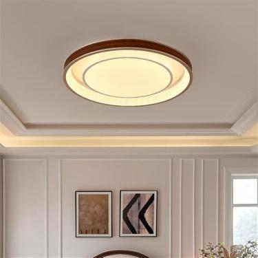 Imagem de Moderno Simplicidade Quarto Lâmpada de teto LED Moda Arte Sala de estar Estudo de restaurante Quarto infantil Corredor Varanda Luz (3847 D54CM)