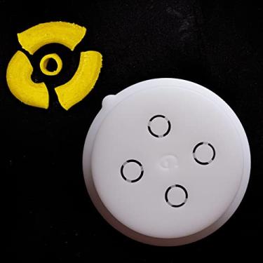 Imagem de PASTADISC - Discos em forma de macarrão Penne adequados para máquina automática de macarrão e macarrão Philips, acessórios de cozinha, kit de acessórios (Penne 10 mm)