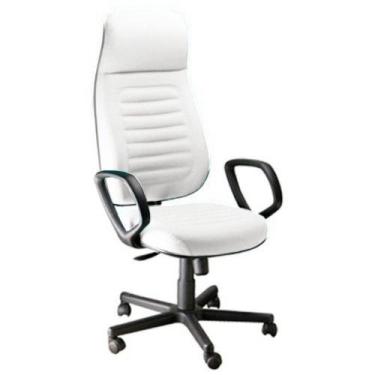 Imagem de Cadeira Presidente Com Espaldar Alto Linha Blenda Branco - DESIGN OFFI