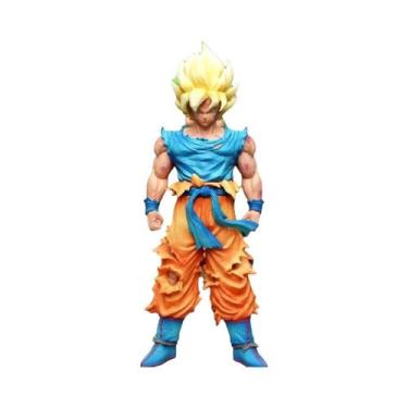 Imagem de Figura De Ação Super Saiyan Goku 27-28cm Anime Dragon Ball Z Estátua D