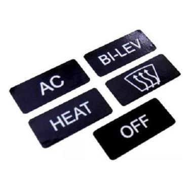 Imagem de Kit Adesivos Ar Condicionado Volkswagen Gol Parati Saveiro - Spts