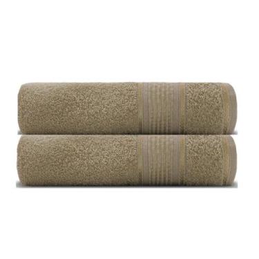 Imagem de Kit 2 Toalha De Rosto Extra Macia Algodão 45cmx68cm Appel, Madeira
