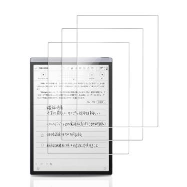 Imagem de NOUKAJU [Pacote com 3] Protetor de tela para iFLYTEK AINOTE Air 2, vidro temperado HD, dureza 9h, arranhões, anti-impressão digital, protetor de filme de vidro temperado para iFLYTEK AINOTE Air 2