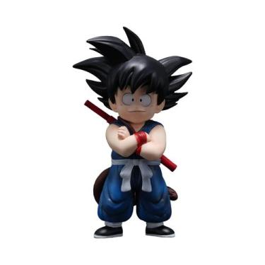 Imagem de 14cm Dragon Ball Goku PVC Figura Boneca Modelo Estátua Presente Coleci