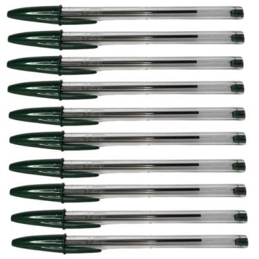 Imagem de Caneta Bic Clássica Kit 10 Ponta Média 1.0