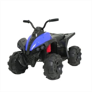 Imagem de Carro Elétrico Infantil Jipe Azul 12V Luz Led Bivolt Música