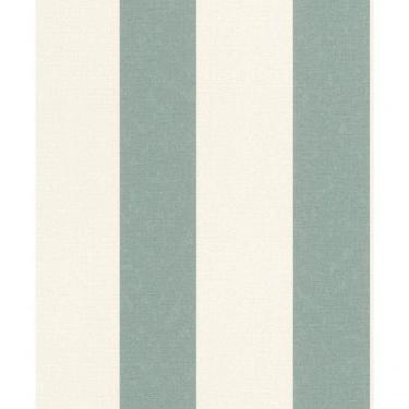 Imagem de Papel De Parede Barbara Home Listrado Creme E Verde 485448