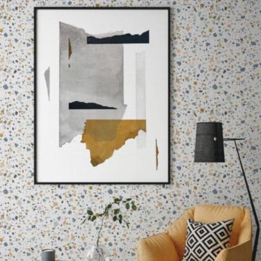 Imagem de Papel De Parede Santorini Pedra Colorido Sn111