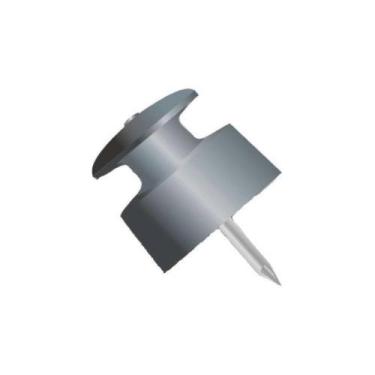 Imagem de Roldana Isolador 30 x 30 com Prego 14x21 - AR SAT