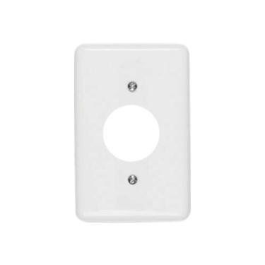 Imagem de Espelho 4x2 Com 1 Tomada Redonda - Linha Stylus - Ilumi