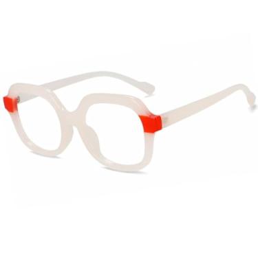 Imagem de Óculos de sol estilo olho de gato feminino, armação anti-luz azul, luxo retrô (3)