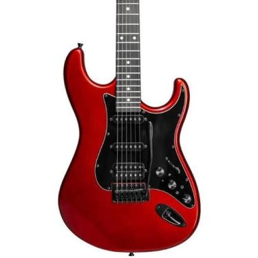 Imagem de Guitarra Strato Tagima Sixmart Candy Apple - Com Efeito