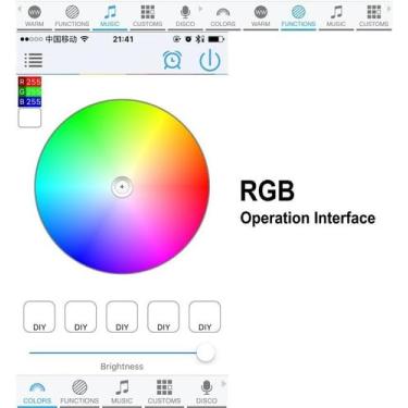 Imagem de Controladora Wifi Fita Led Rgb App Magic Home Alexa