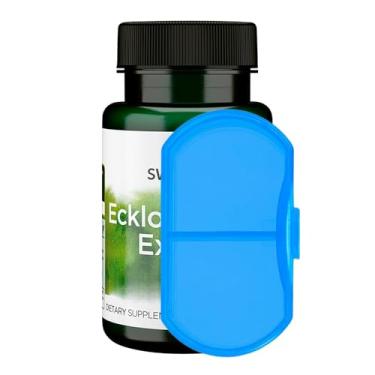 Imagem de Porta Cápsulas Comprimidos + E.x.t.r.a.t.o de E.c.k.l.o.n.i.a Ca.va 30 Capsulas Importado