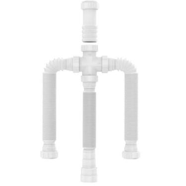 Imagem de Kit Sifonagem para Cuba Tripla - 030406-412 - BLUKIT