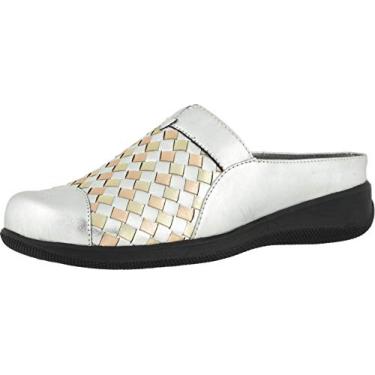 Imagem de SoftWalk Sapatilha feminina de tecido Salina, Metálico multi, 8 Wide