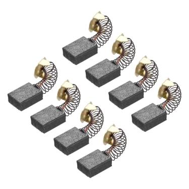 Imagem de PATIKIL Escovas de carbono 0,63 x 0,51 x 0,28 polegadas para motores elétricos, ferramenta elétrica, moedor angular, serra de mesa, reparo de peças sobressalentes, pacote com 8