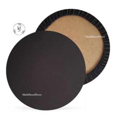 Imagem de KIT 04 Capa de Sousplat Preto - 35 cm - Várias Cores e Estampas - Supl