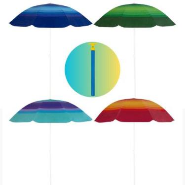 Imagem de Guarda-Sol Fashion 1,80m Sortido + Saca Areia MOR