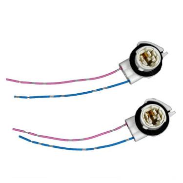 Imagem de Michigan Motorsports QTY 2 luzes de corrida diurna soquete de sinal para 4157 3157 4114 lâmpadas, 2 fios